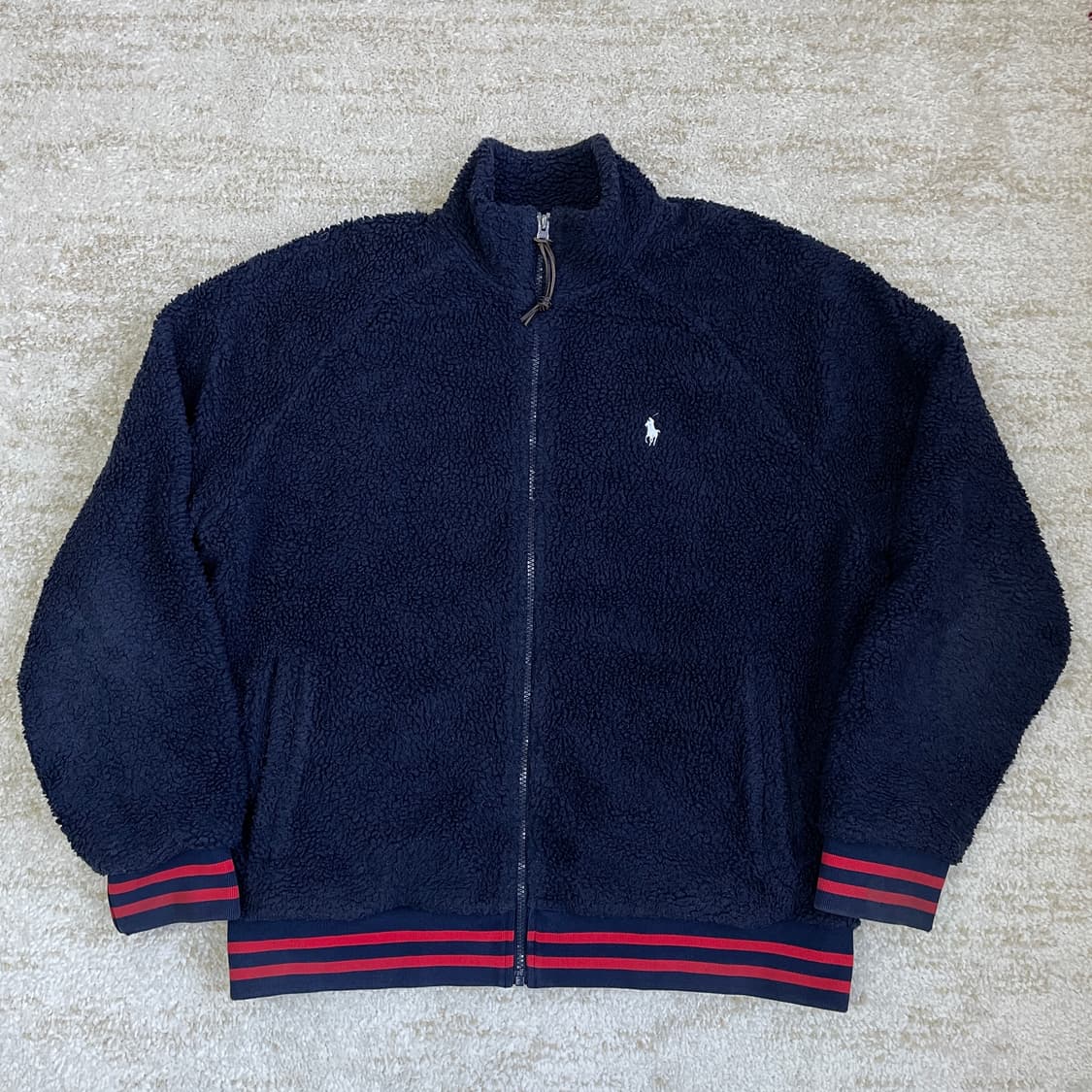 [L] 00s 폴로 랄프로렌 쉐르파 플리스 (후리스)자켓  상품이미지1