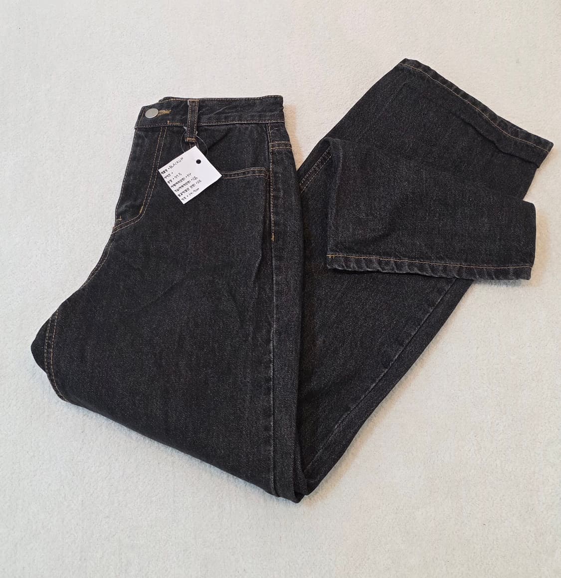 BLACKUP 와이드 청바지 상품이미지4