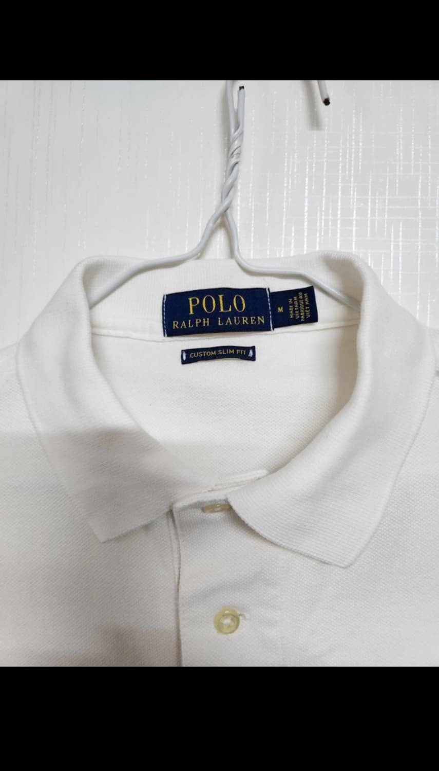 [정품] 폴로 랄프로렌 빅포니 카라티 화이트 (M) 상품이미지4