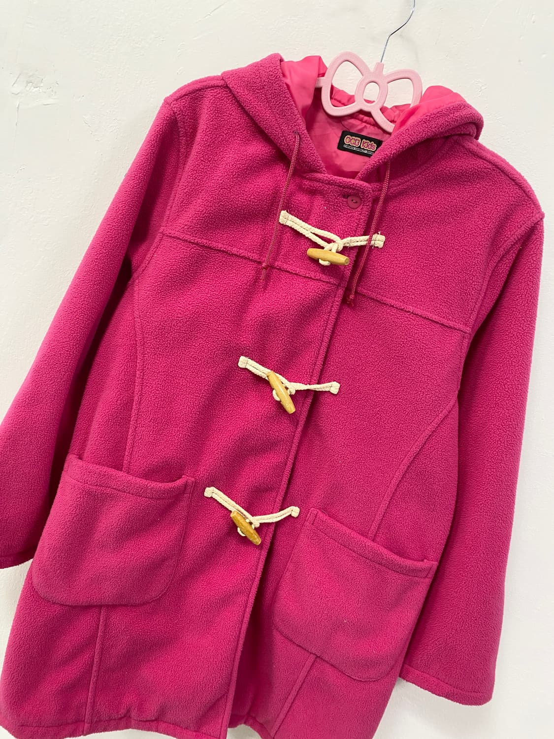 [OCB] 마젠타 핑크 떡볶이 코트 상품이미지5