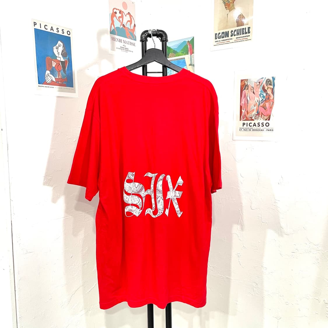 프린트스타 오버사이즈 힙합 반팔티 상품이미지2