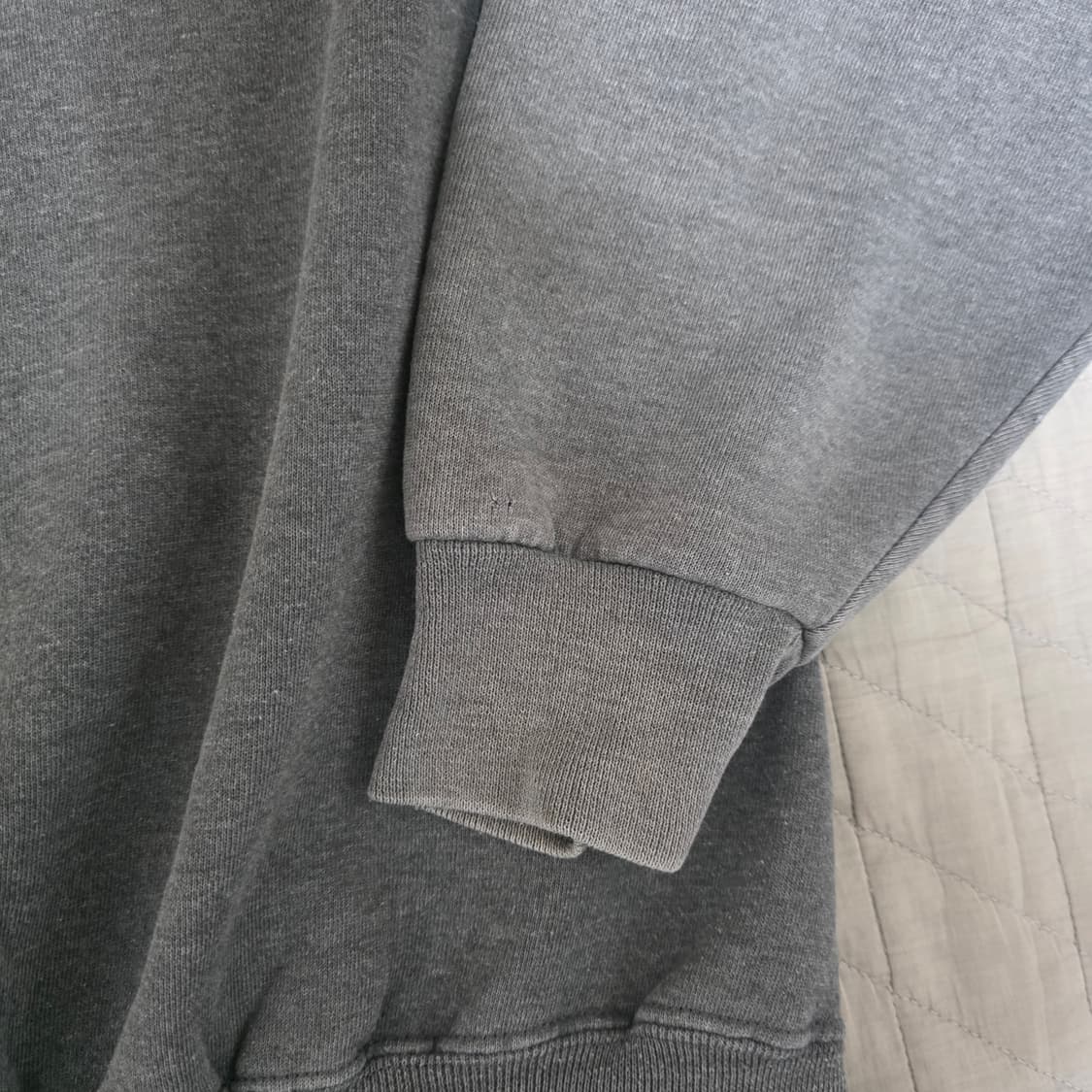 [L] 90s 빈티지 러셀 애슬레틱 후드집업 다크그레이 VER. 페이딩 상품이미지6