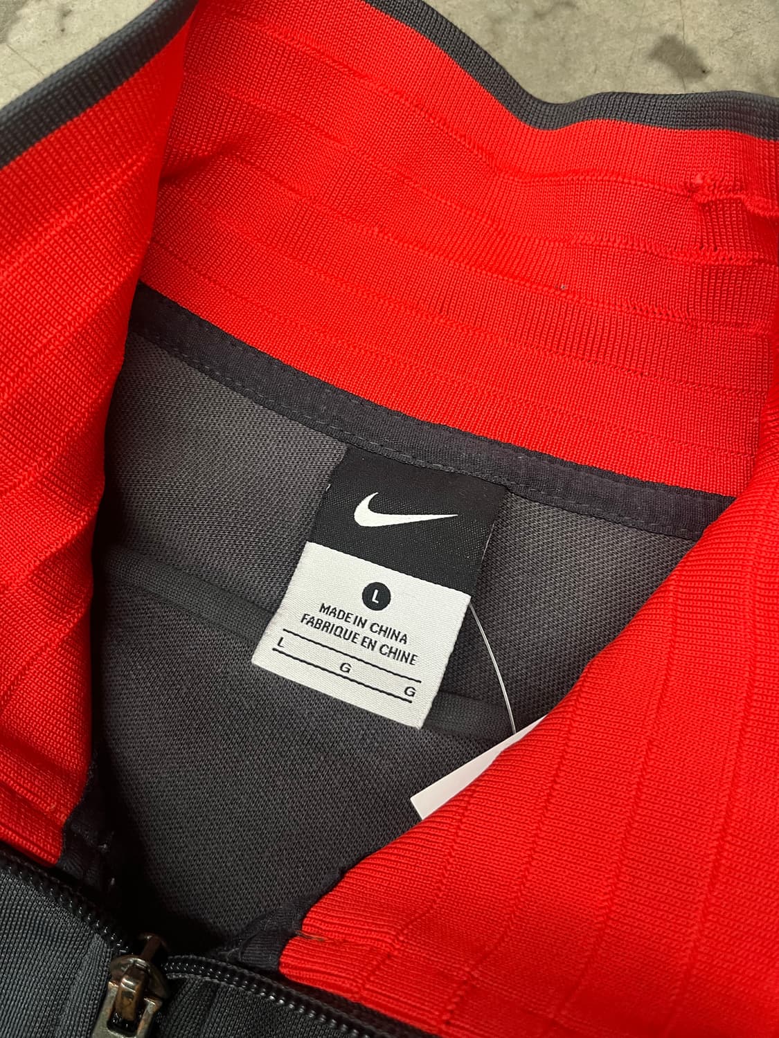 나이키 맨유 져지 그레이/레드 L 105 상품이미지4