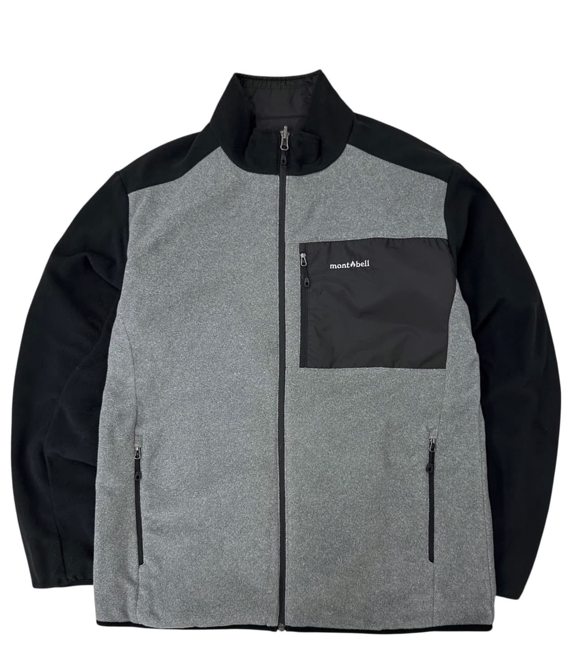 몽벨 리버시블 바람막이&후리스 블랙 (2XL) 상품이미지7