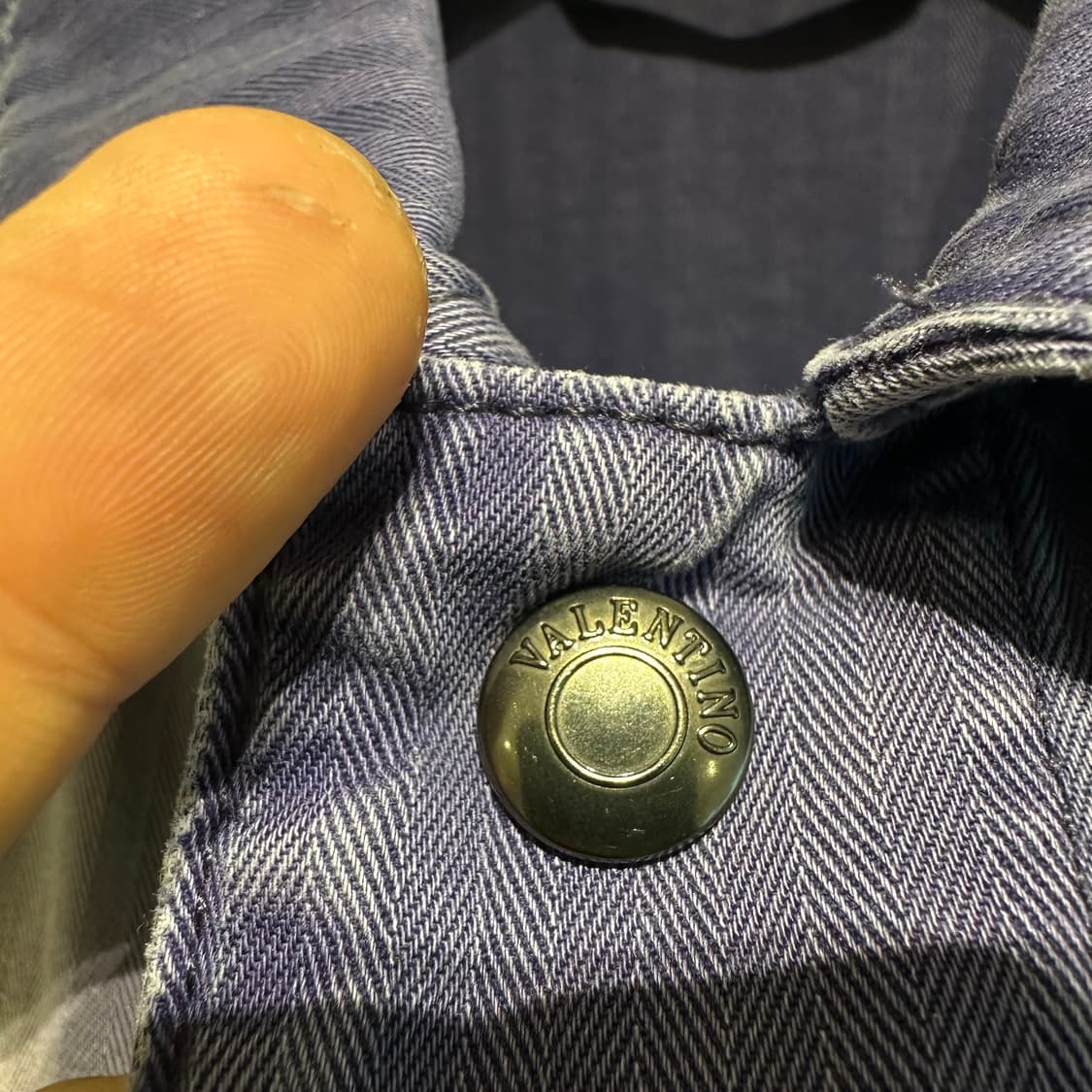 발렌티노 페이디드 헤링본트윌 프렌치 워크자켓 상품이미지9