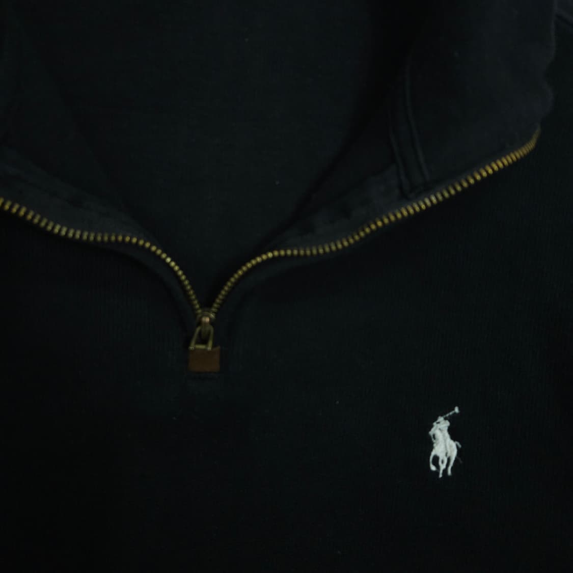 폴로 랄프 로렌 신형 반집업 니트 S 블랙 상품이미지3