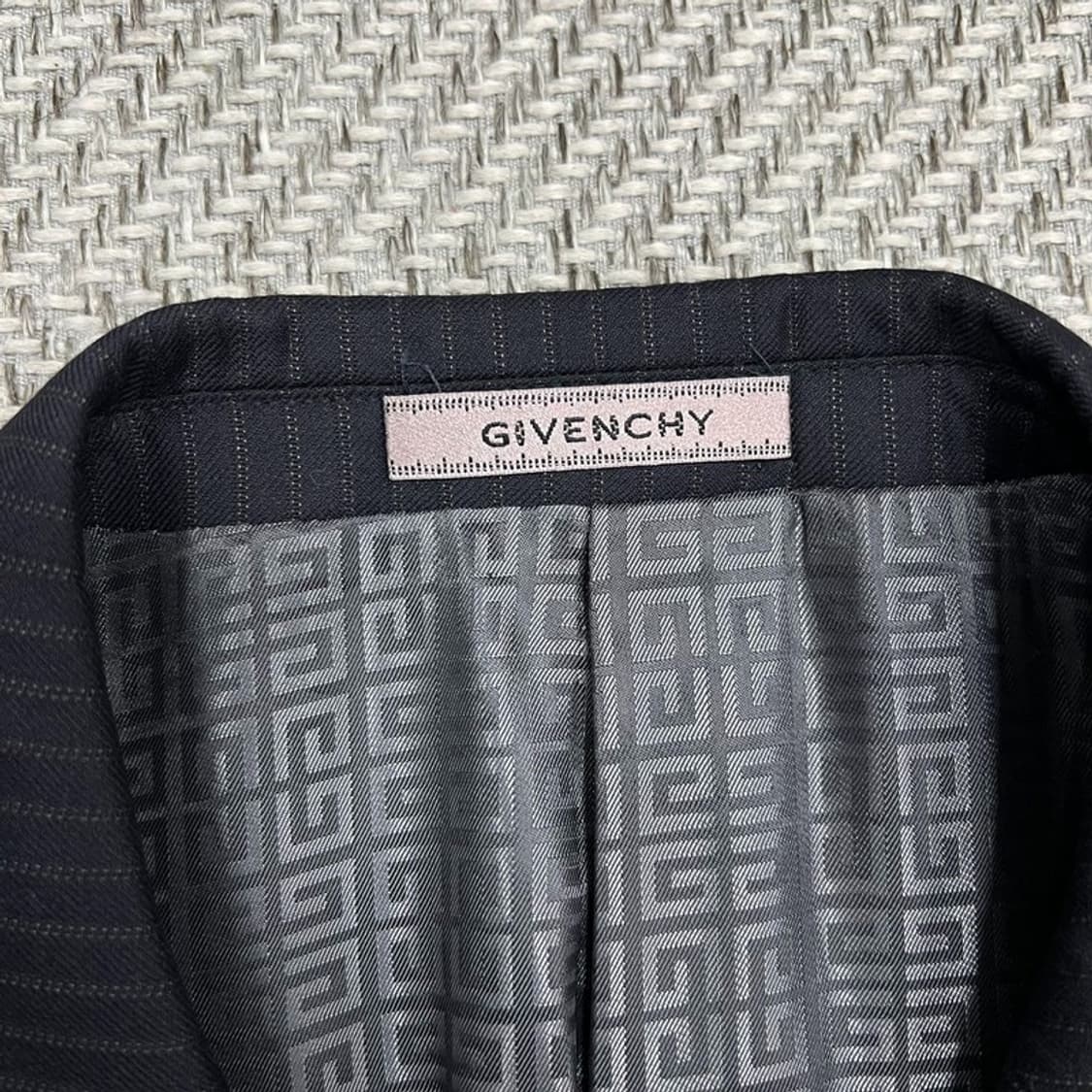 지방시 스트라이프 3버튼 블레이저 v0958 상품이미지5