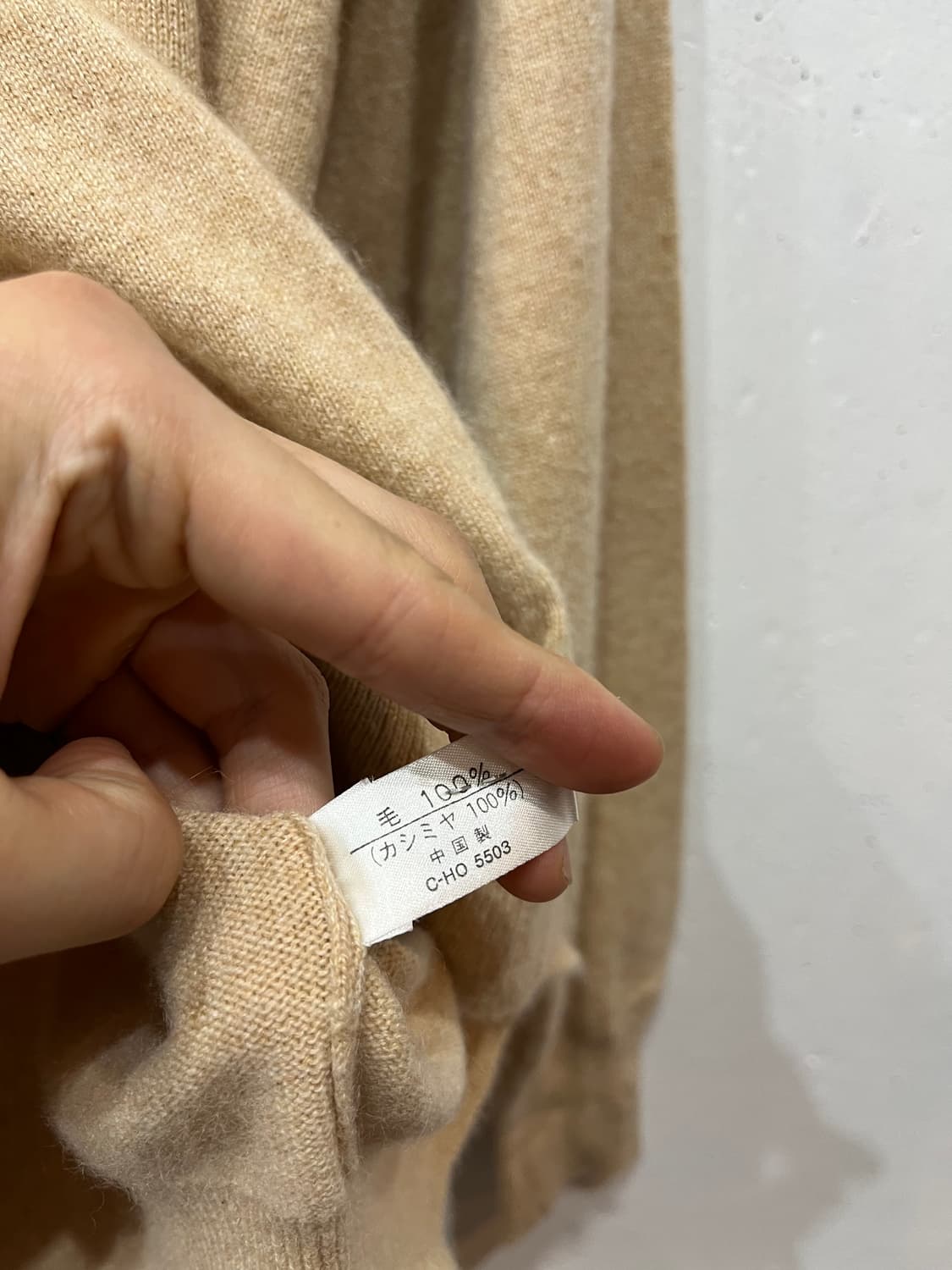 ANCESTRESS 캐시미어100% 금장 가디건 우먼즈  상품이미지4