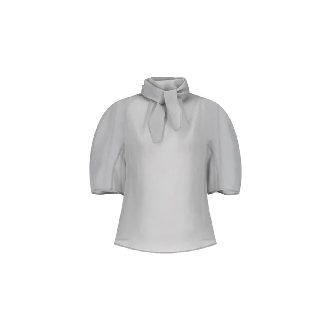 (차정원 착용) 아모멘토 블라우스 knotted collar top 상품이미지2