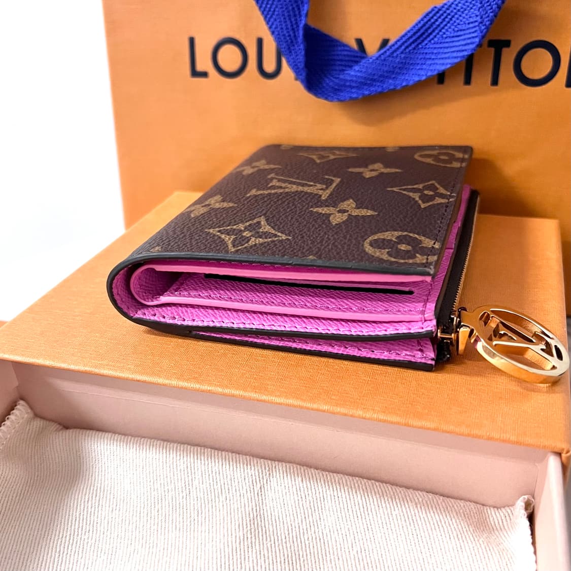 [S급/정품] 루이비통 리사 월릿 반지갑 상품이미지10