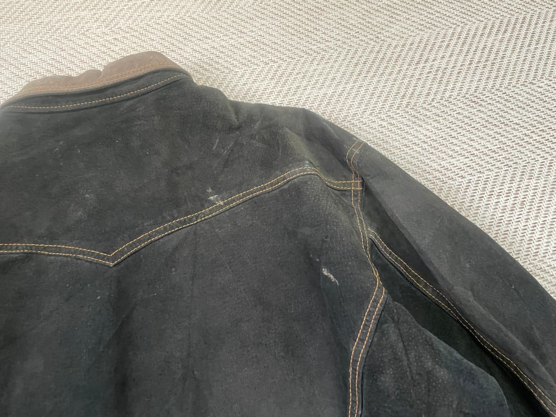 Pegabo 페가보 워셔블 스웨이드 트러커 재킷 J03404 상품이미지7