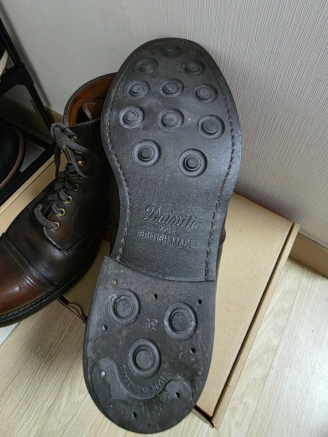 RRL 리빙스톤 레더 부츠 (9D) 상품이미지3