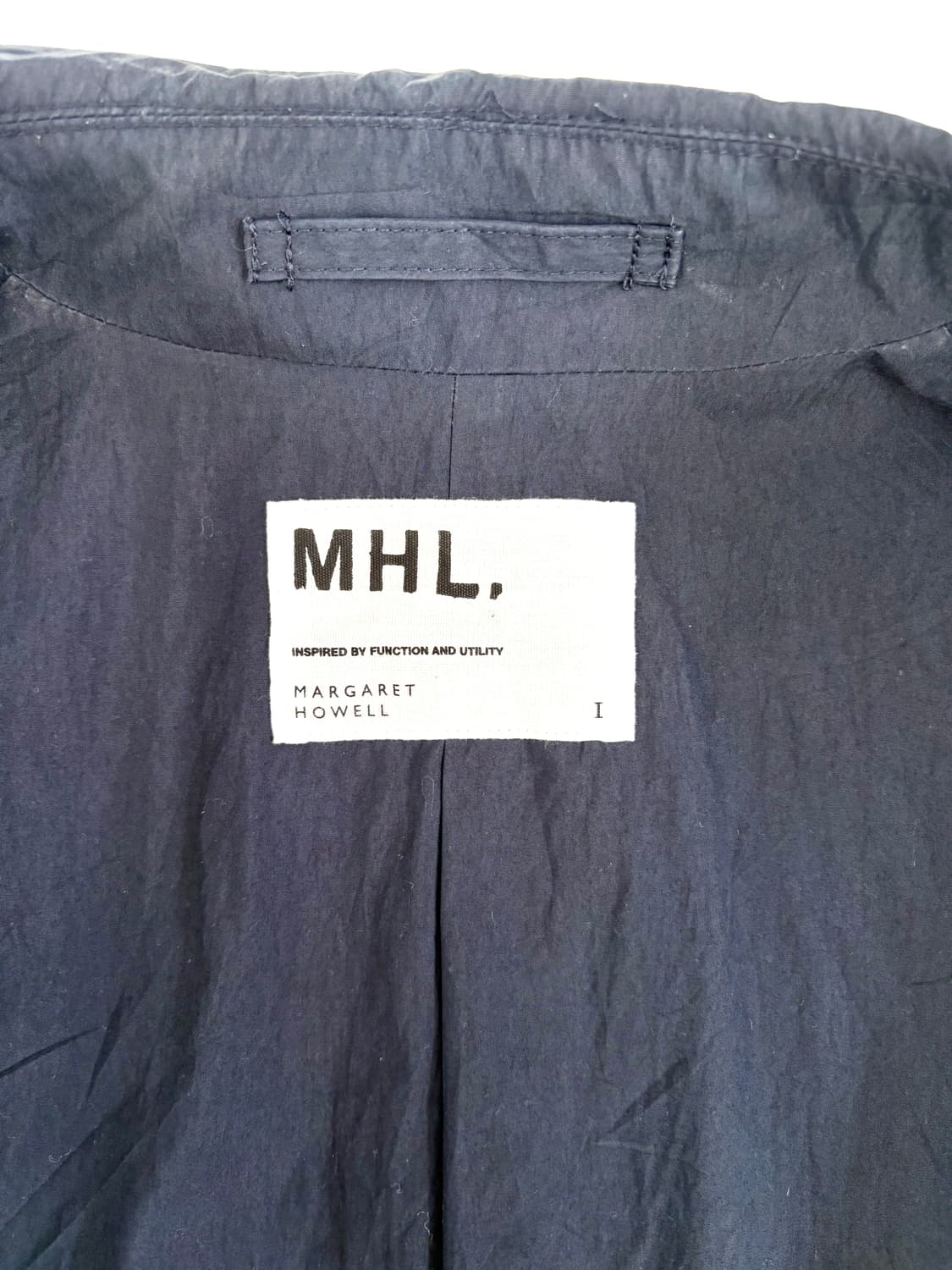 마가렛호웰 MHL 네이비 코튼 코트 상품이미지5