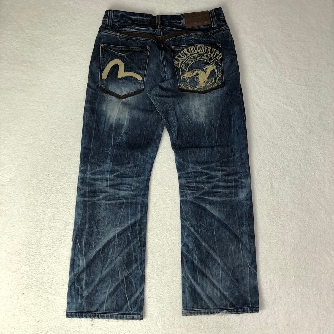 에비수 빈티지워시드 데님팬츠  상품이미지1