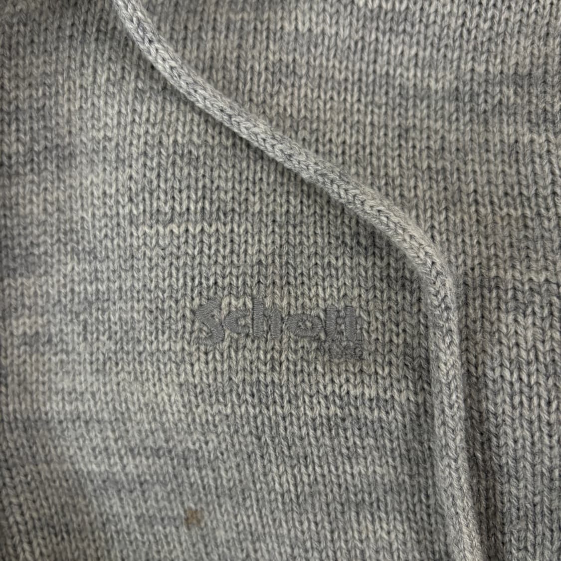 쇼트 니트 후드집업 상품이미지5