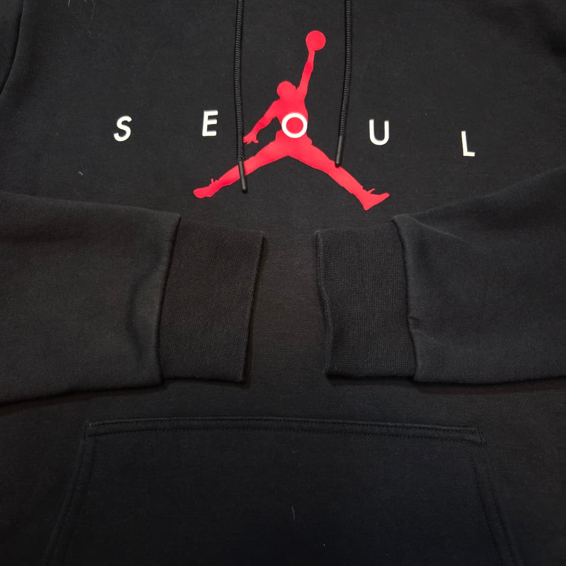 조던 서울 빅로고 후드티 (실M)
 상품이미지3