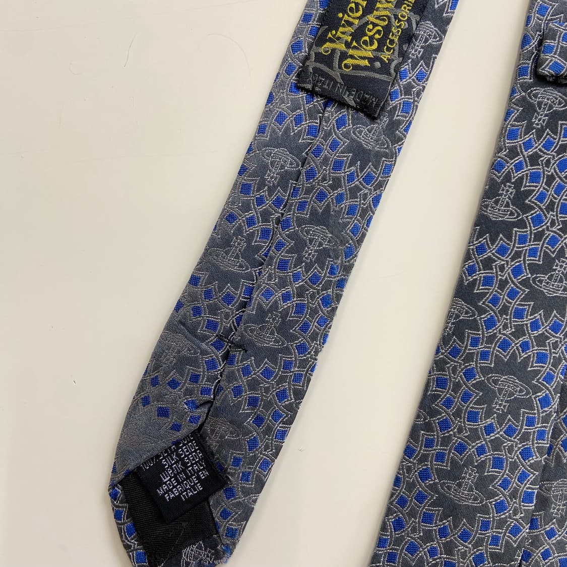 비비안웨스트우드 모노그램 정품 명품 넥타이(Vivienne) 상품이미지6