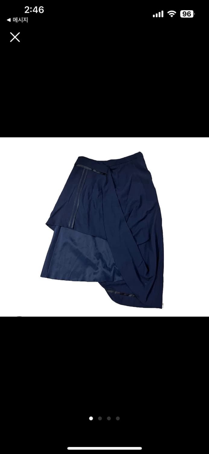 Margiela x h&m unbalance skirt 상품이미지1