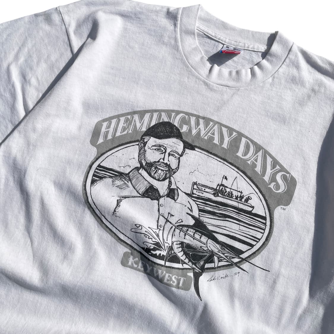 90's Hemingway Days T-shirts 상품이미지3