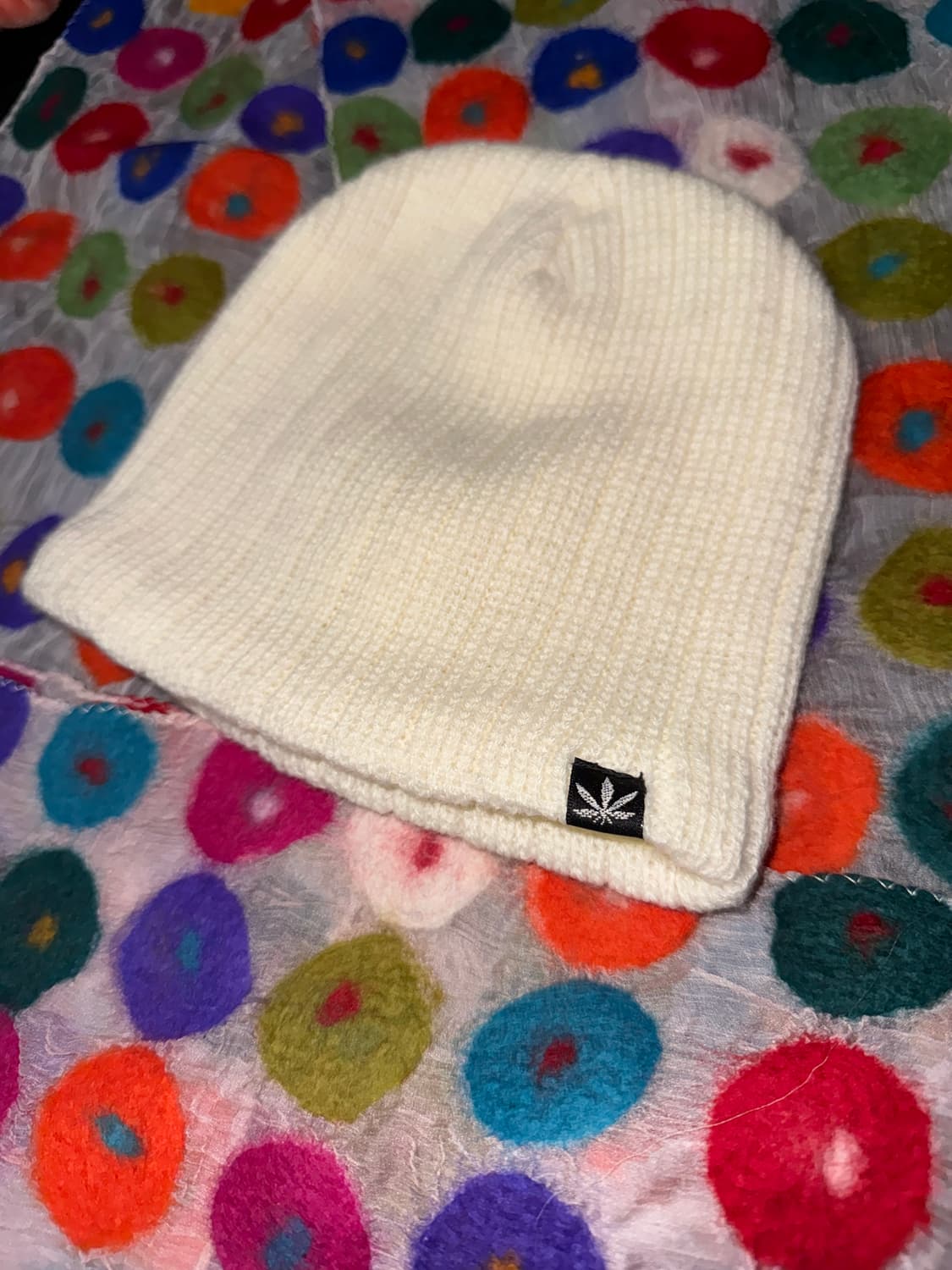 Marijuana Cannabis Fleece Lined Beanie 상품이미지7