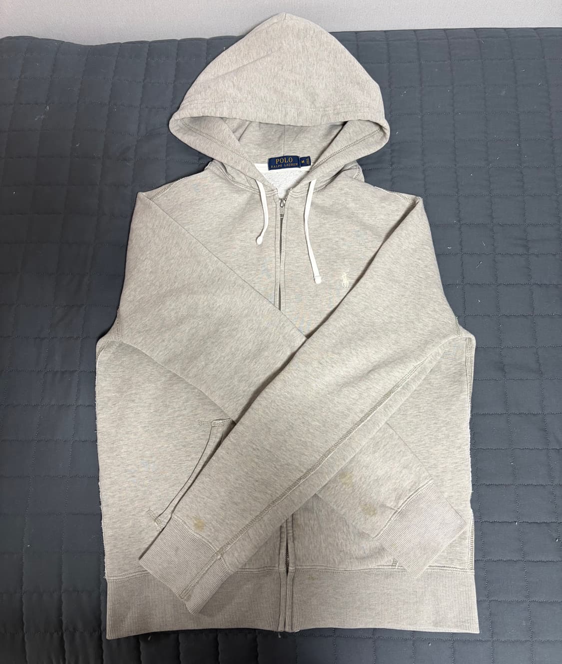 폴로랄프로렌 후드집업 그레이 상품이미지1