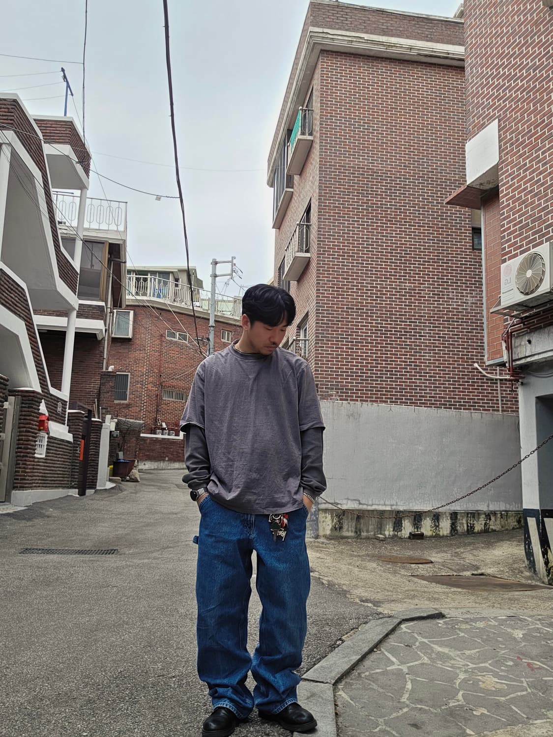 Carhartt 칼하트 데님 카펜터 팬츠 상품이미지1