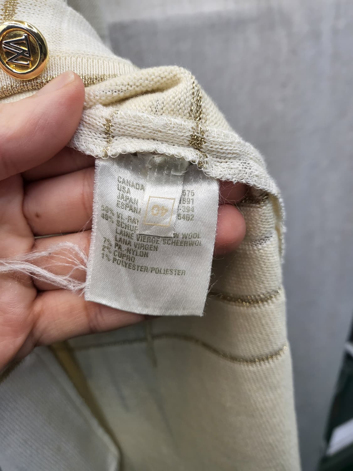 ESCADA 아이보리 롱 가디건 상품이미지4