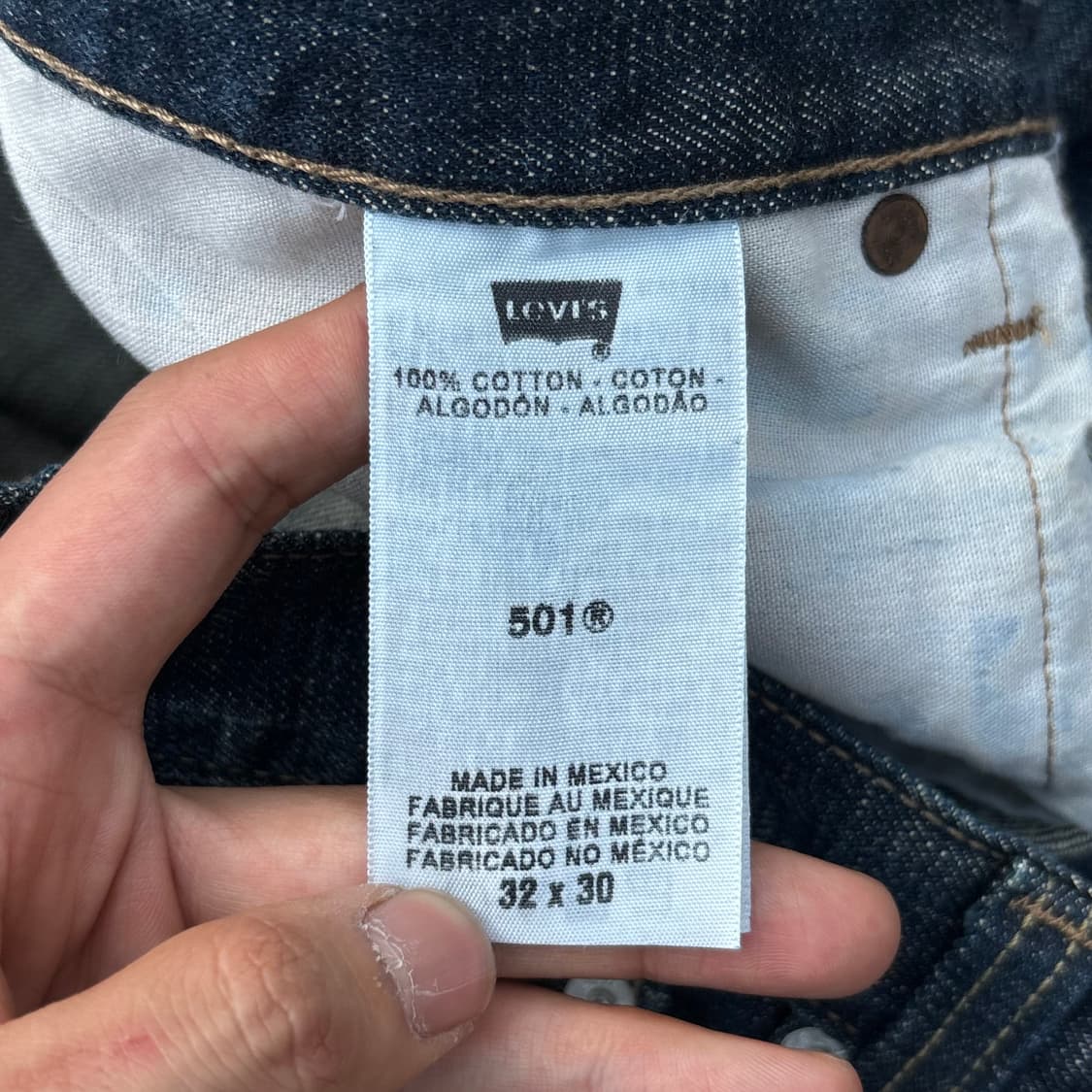 Levis 리바이스 501 스트레이트 플라이 데님 팬츠 상품이미지8