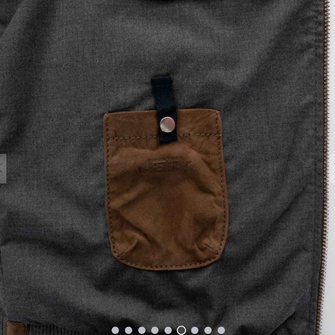 The Jack Leathers 스웨이드 후드 집업 새상품 상품이미지6