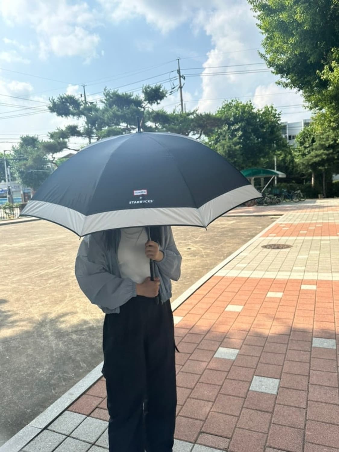 스타벅스 라코스테 캠핑의자+사이드포켓, 헌터 우산 상품이미지7