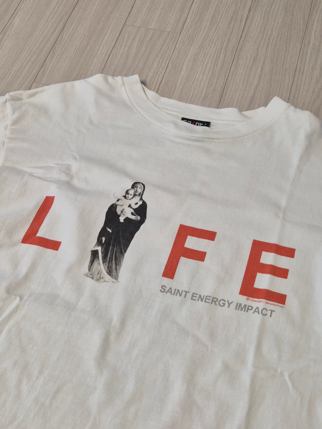 세인트미카엘 LIFE 마리아 티셔츠 (L) 상품이미지2