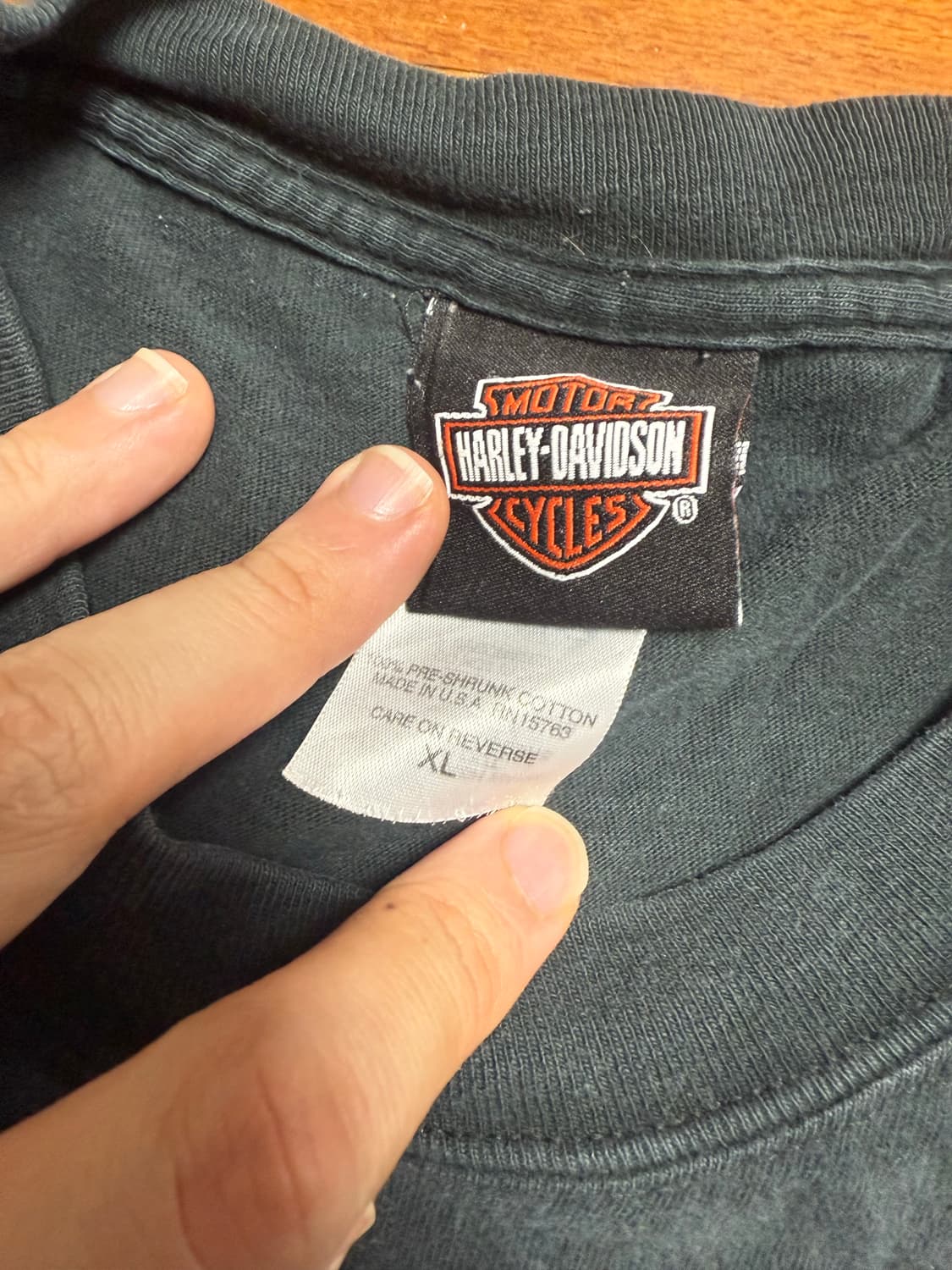 빈티지 할리데이비슨 롱슬리브 상품이미지3