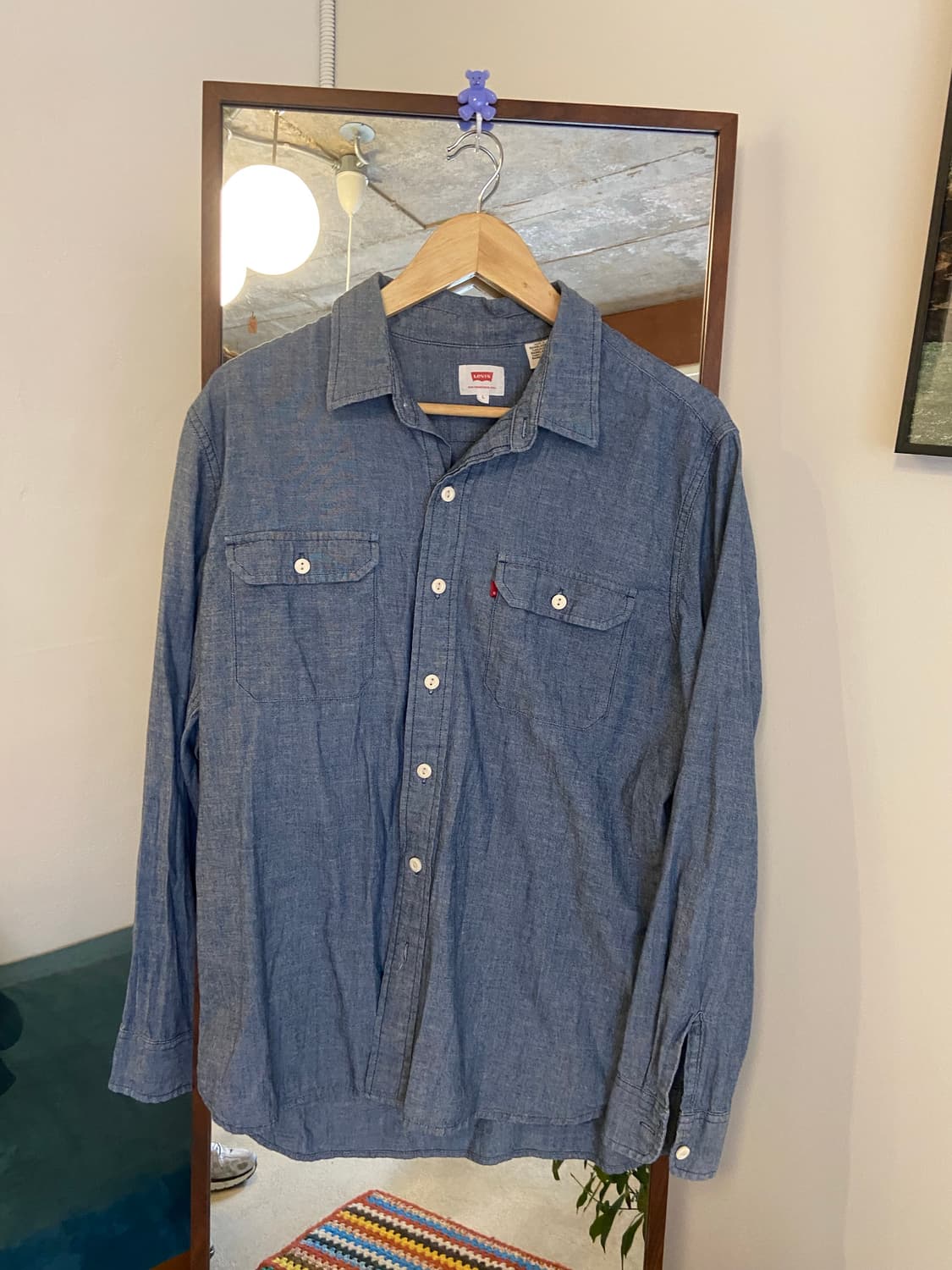 리바이스 데님 셔츠 남방 상품이미지2