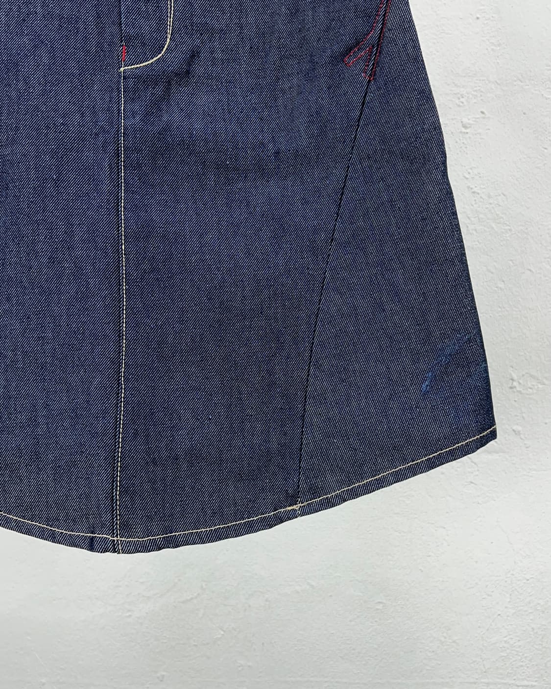 리바이스 엔지니어드 플리츠 데님 미디 스커트 상품이미지5