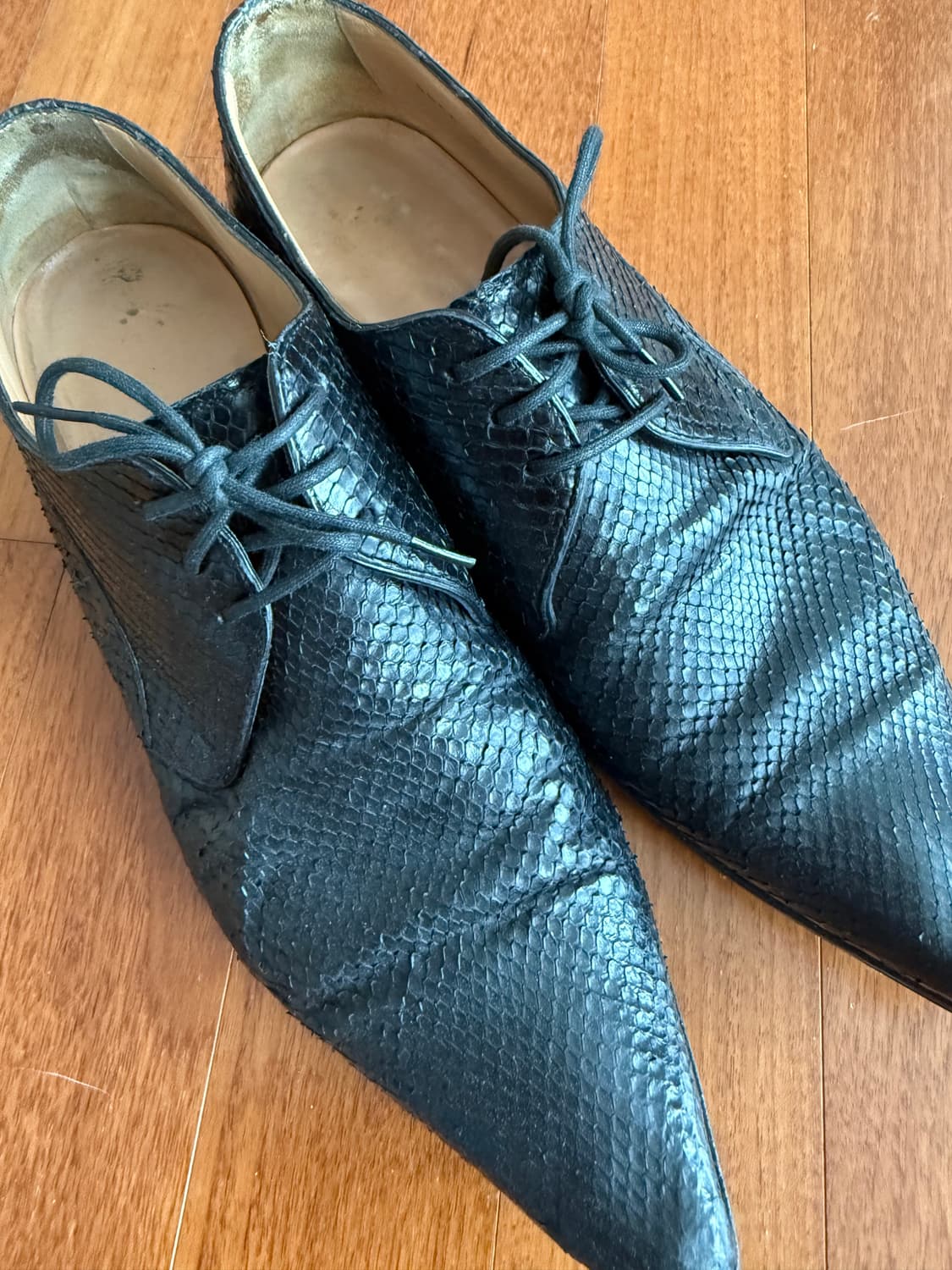 돌체앤가바나 뱀피 구두 상품이미지5