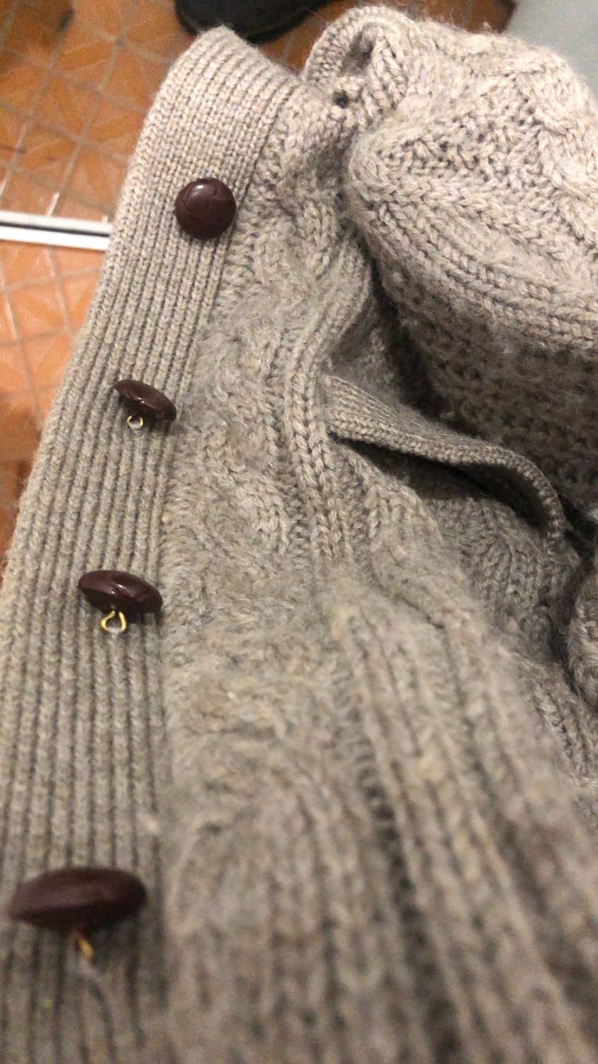 애쉬베이지 가디건 상품이미지7