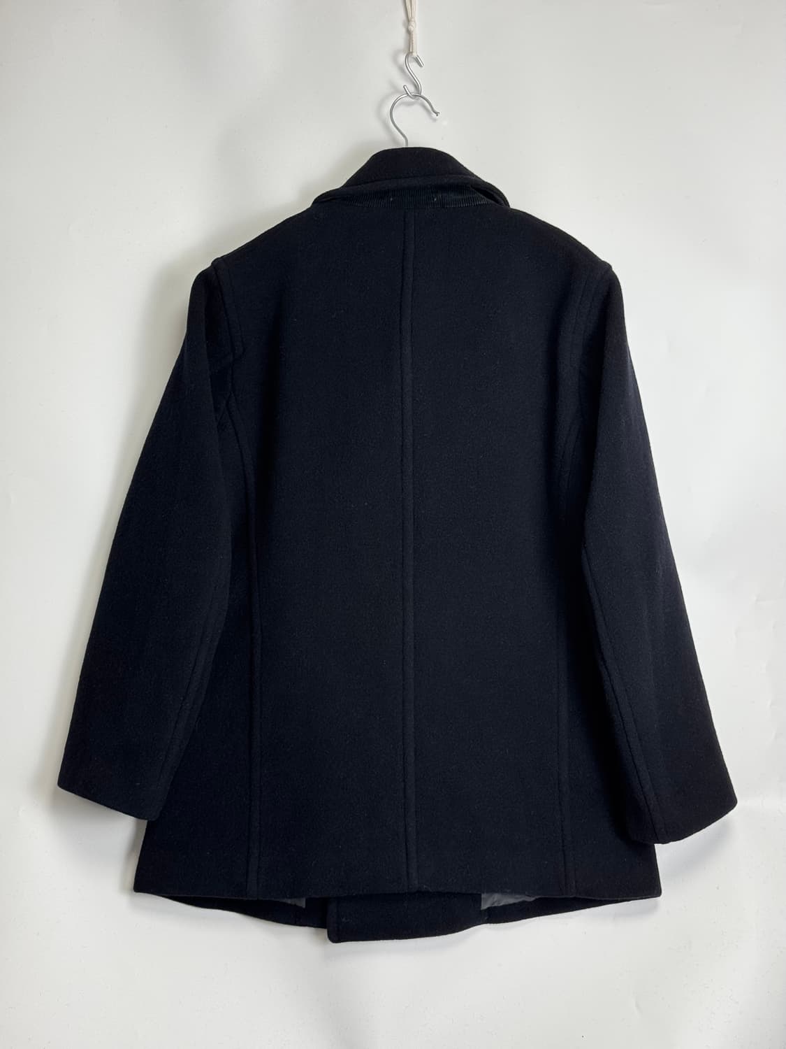 90s 올드 유니클로 피코트 블랙 L 상품이미지2