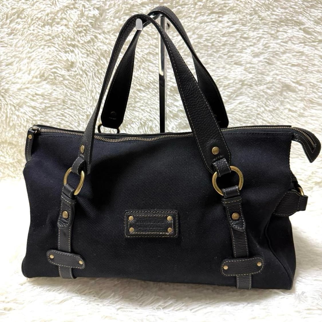 버버리 캔버스 숄더백  상품이미지2