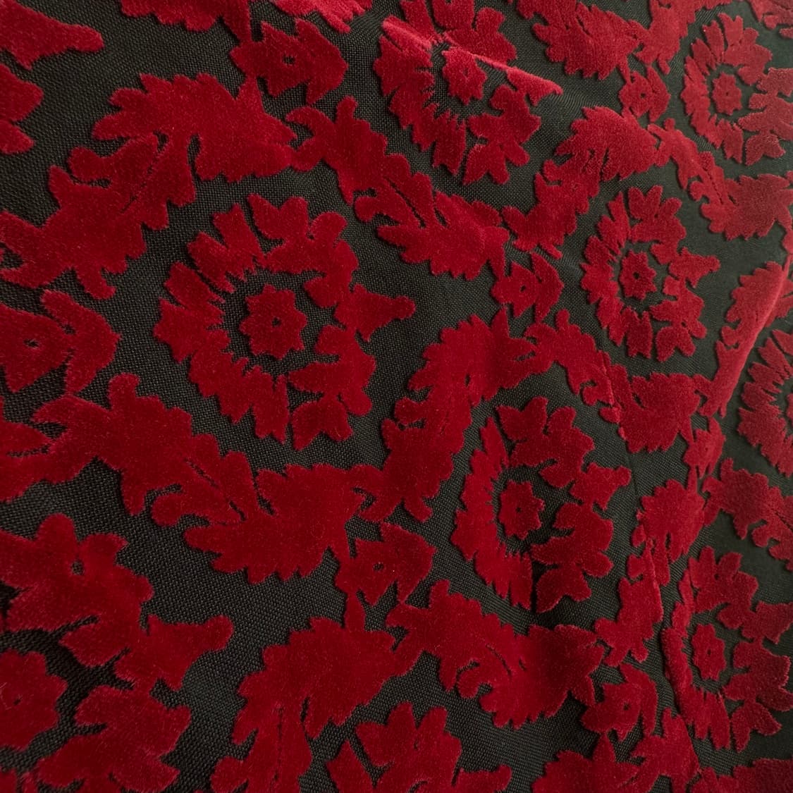 꼼데가르송 빈티지 AD1996 컬렉션 벨루아 원피스 쇼피스 상품이미지4