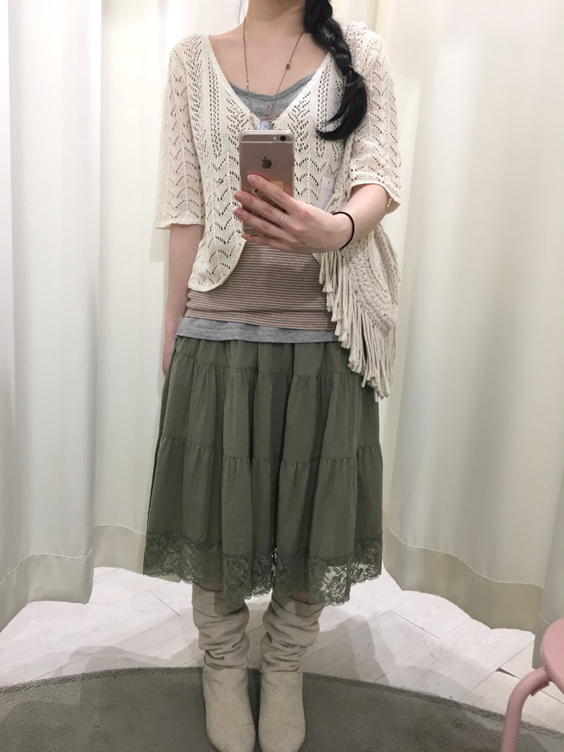 win heart crochet cardigan 상품이미지4