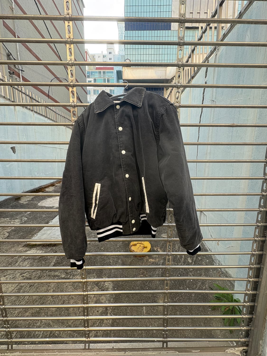 90‘s rennoc 코듀로이 바시티자켓 상품이미지1