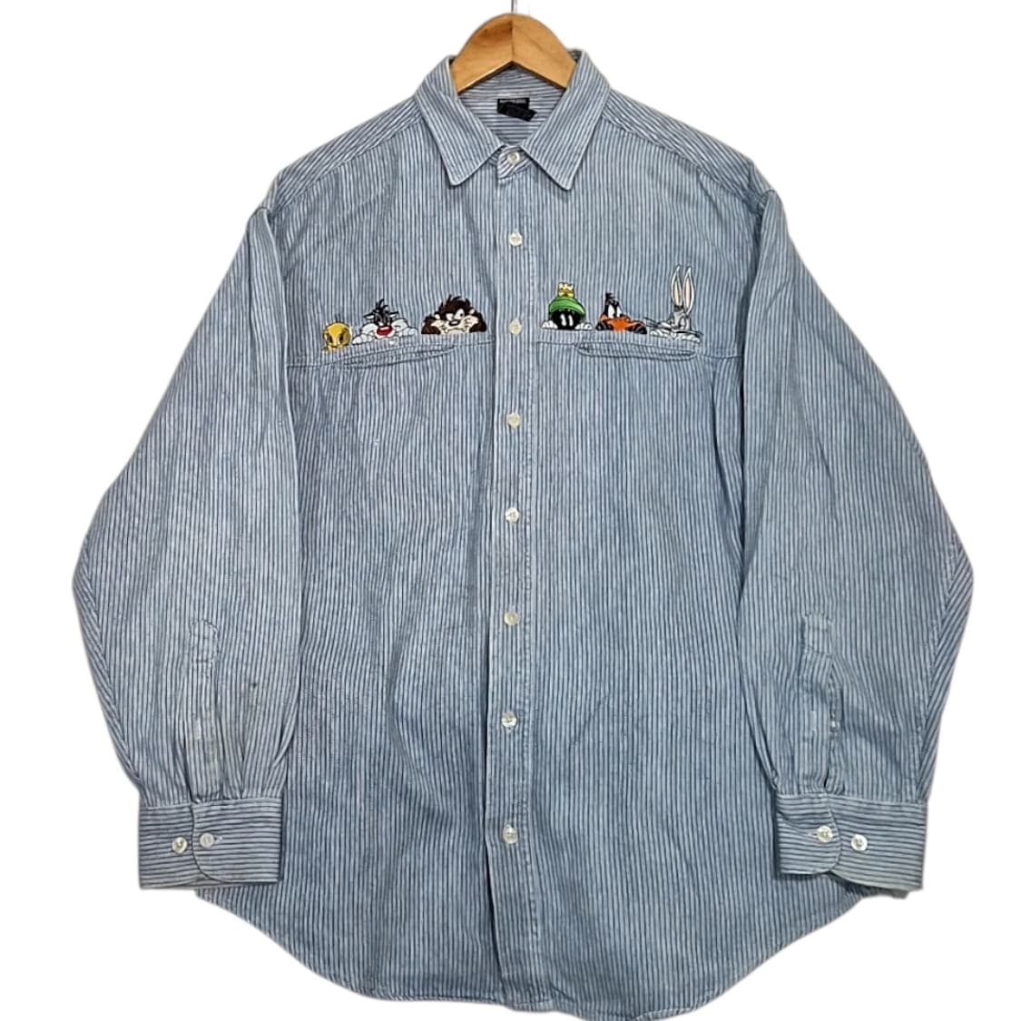 Warner Bros 자수셔츠 상품이미지1