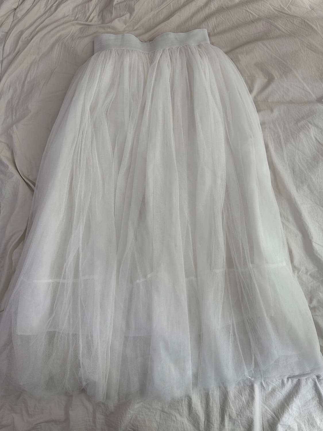 화이트 샤 스커트 상품이미지1