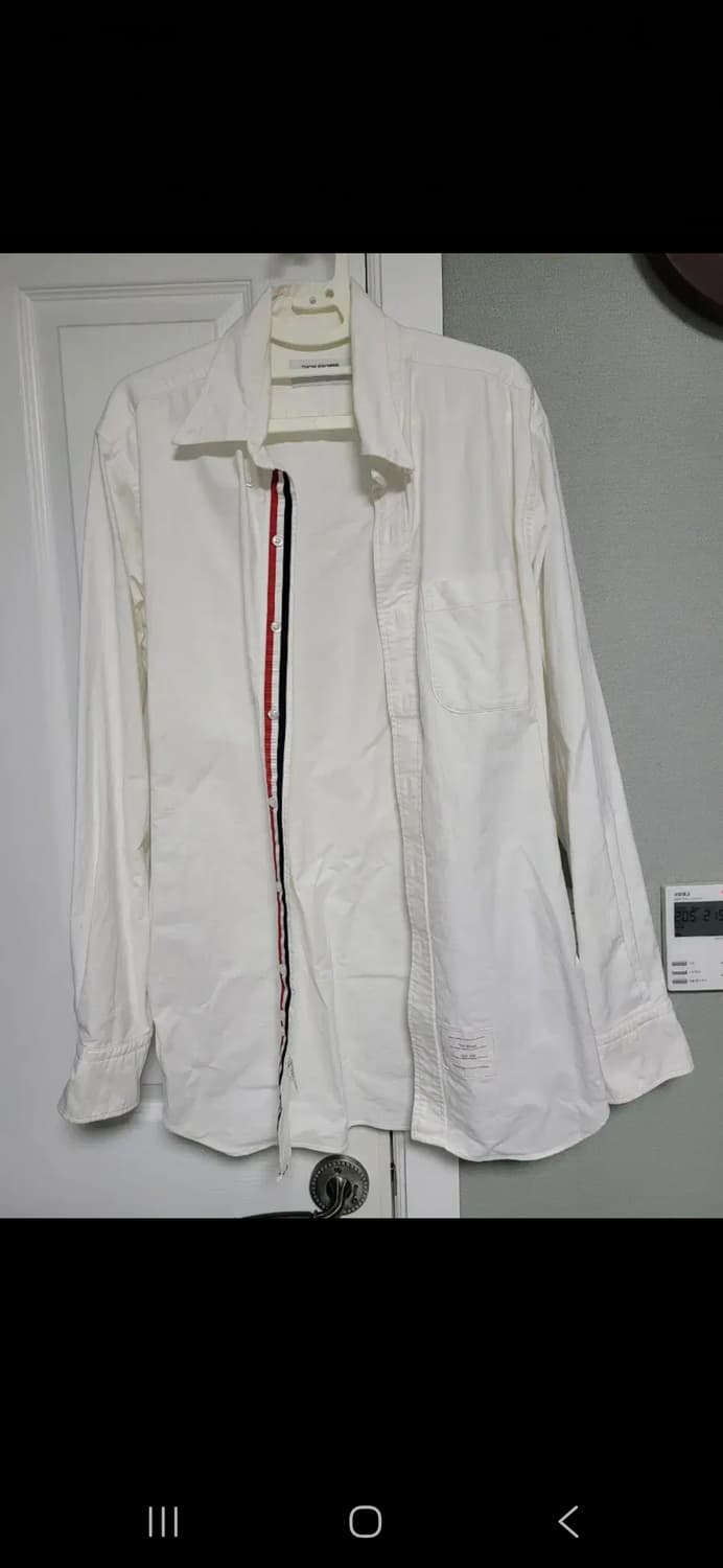 톰브라운 옥스퍼드 히든 셔츠 삼선 4사이즈(105) 정품 상품이미지1