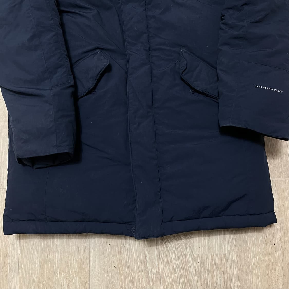 컬럼비아 남성 옴니히트 덕다운 후드 패딩 M/95  상품이미지4