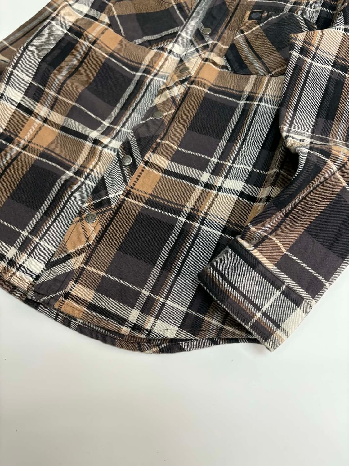 [S] 할리데이비슨 플레이드 헤비 셔츠 상품이미지6