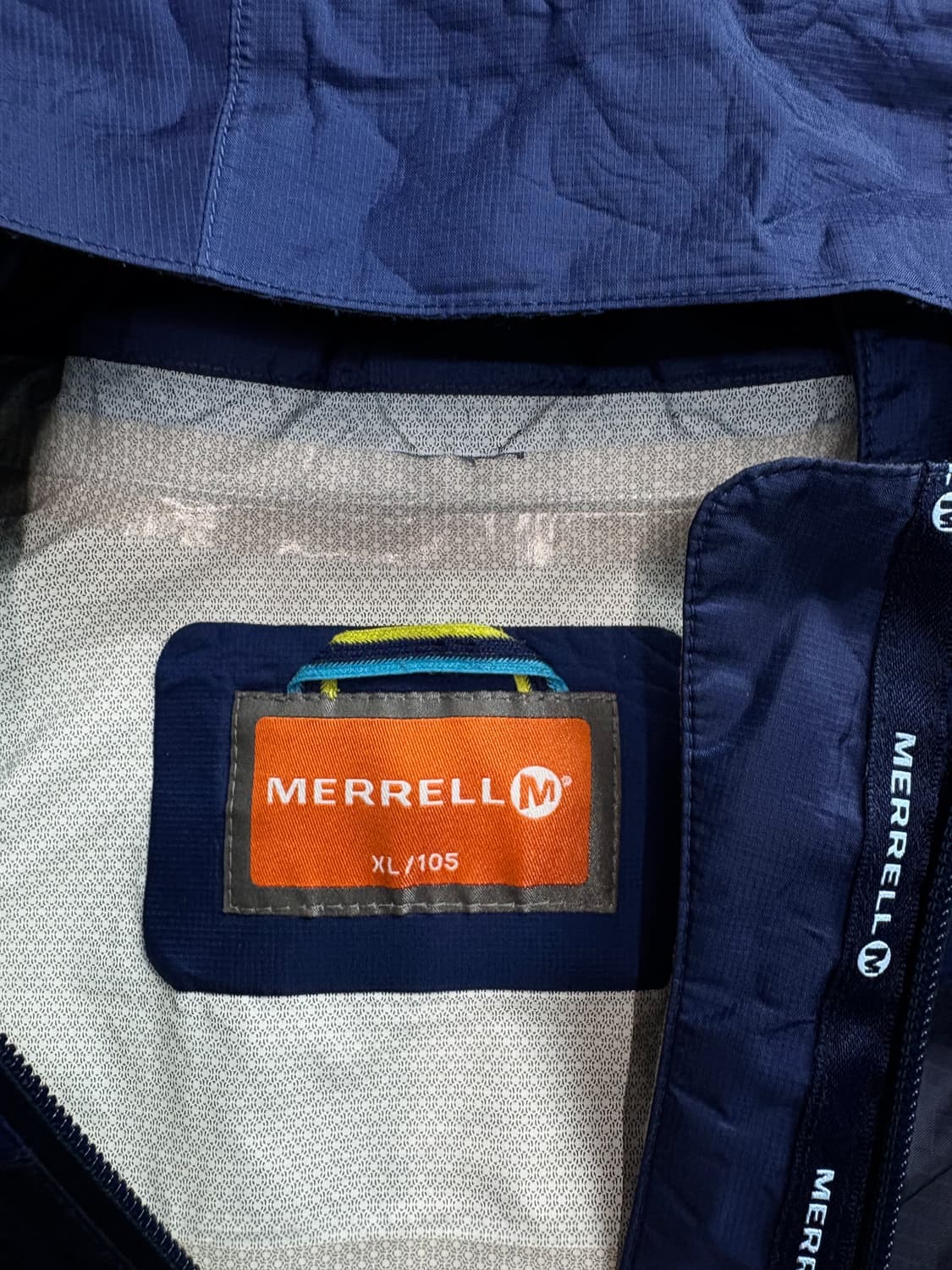 머렐 블루 나일론 메탈 마운틴 자켓 3770 상품이미지4