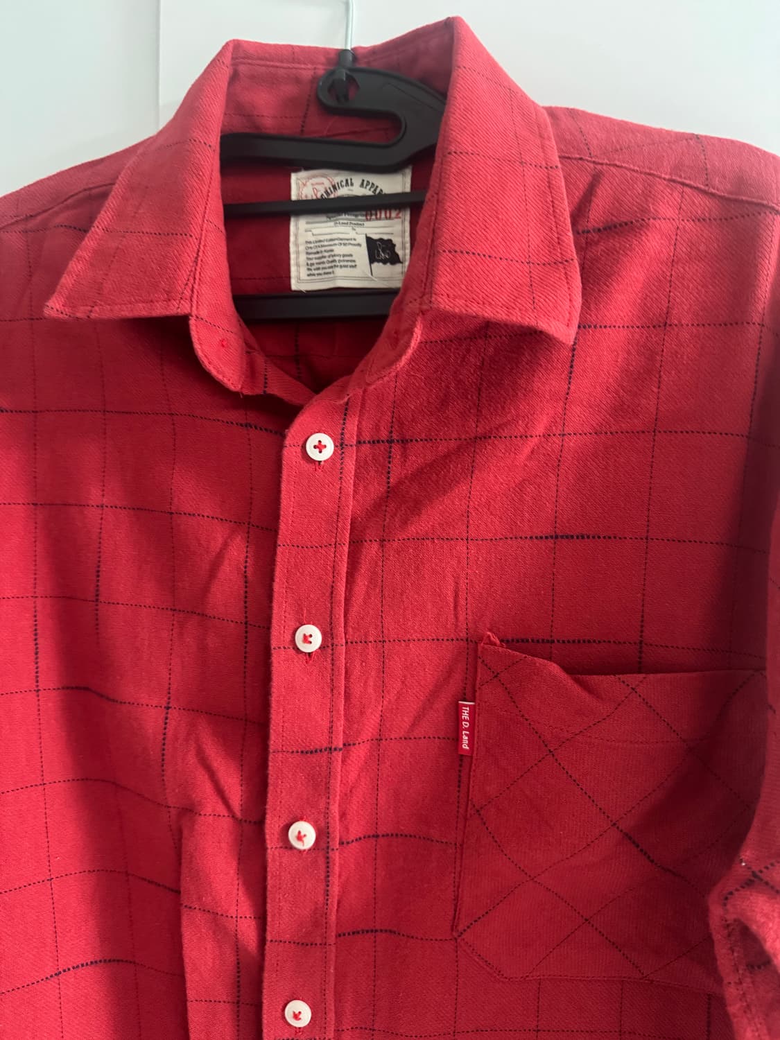 빨간색 셔츠 상품이미지2