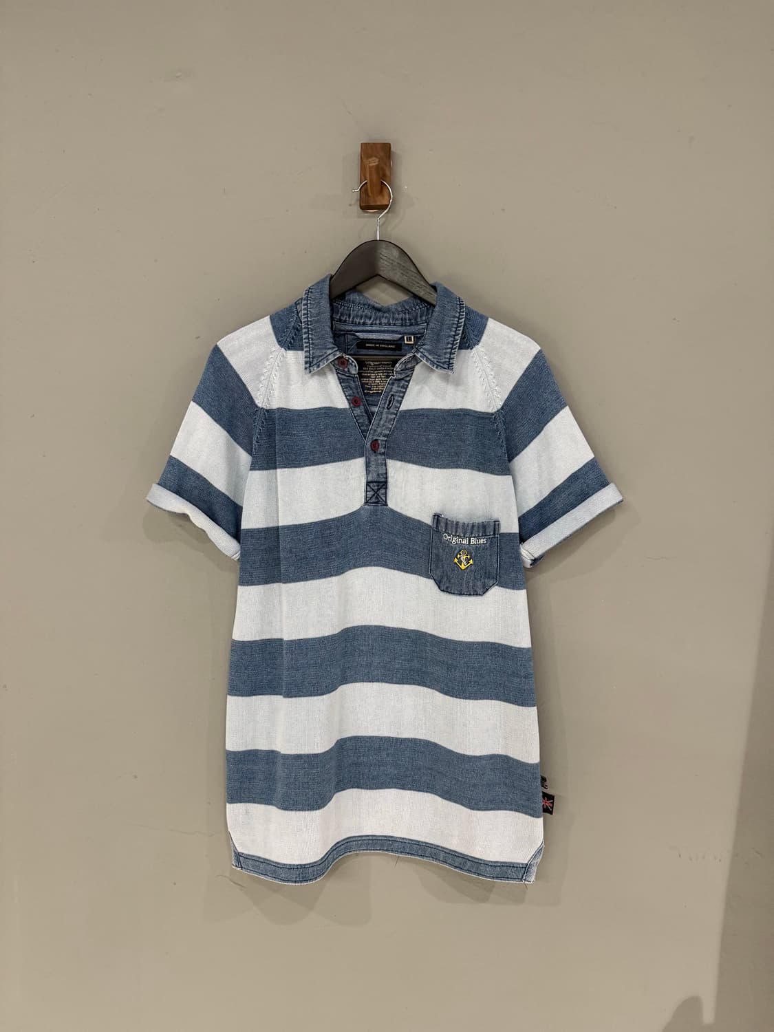 kawaii stripe pattern collar t-shirt 상품이미지5