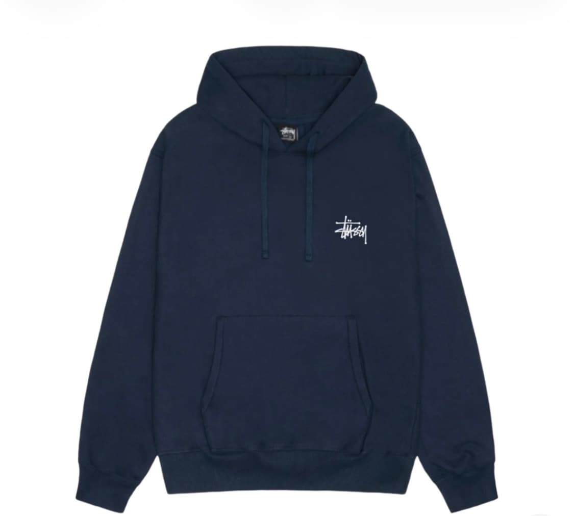 스투시 후드 네이비 상품이미지2